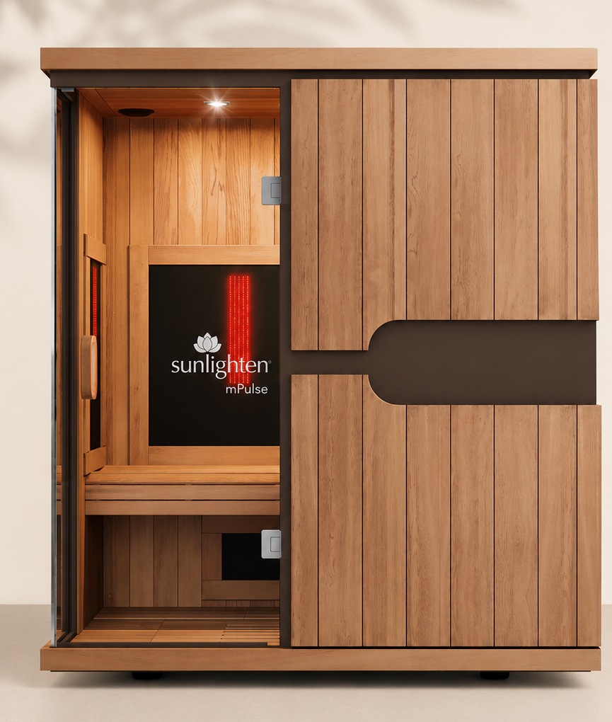 Sunlighten mPulse full spectrum infrared sauna at ME Studio