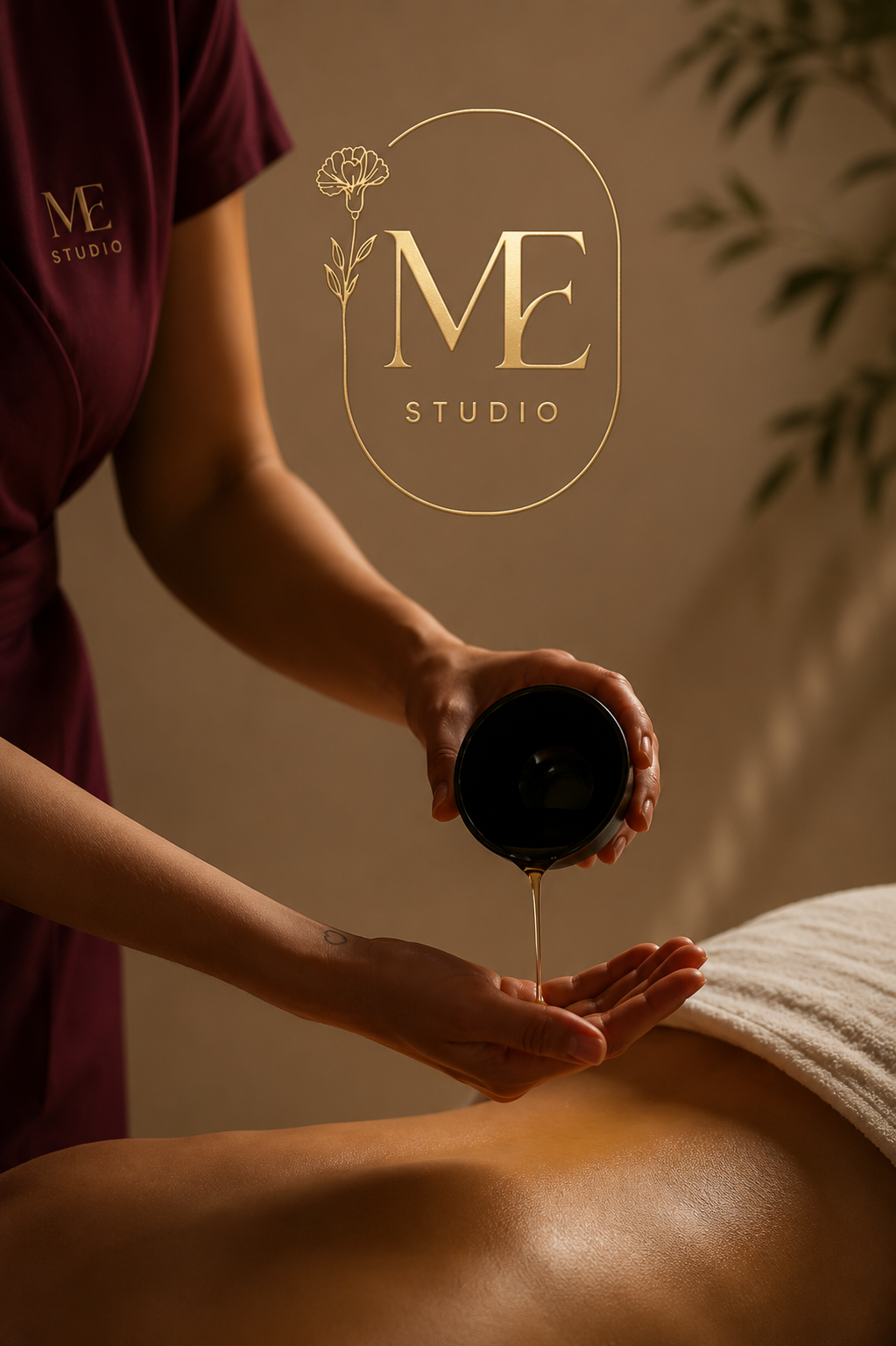 Massage ritual at ME Studio